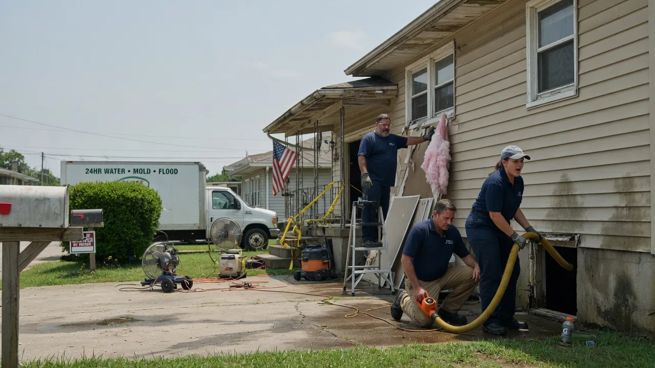 Water Damage Repair in Jamestown, PA near me